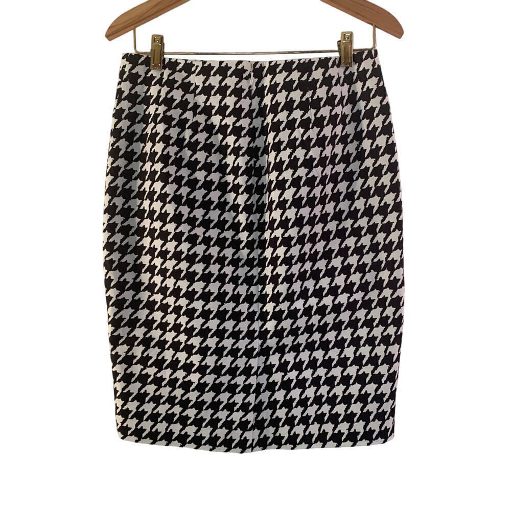 THE LIMITED Women’s Black/White Fully Lined Pencil Skirt / Size: 6 - Picture 2 of 9